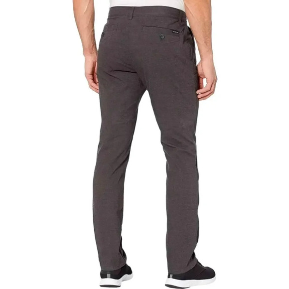 Prana Men’s McClee Chino Pants Straight Fit Gray Size 40 - Picture 2 of 8